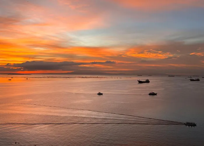 Apartamento 175 Sqm Luxurious Modern 3 Bedrooms Facing Bay Sunset, Airports, Okada, Solaire, Moa Manila